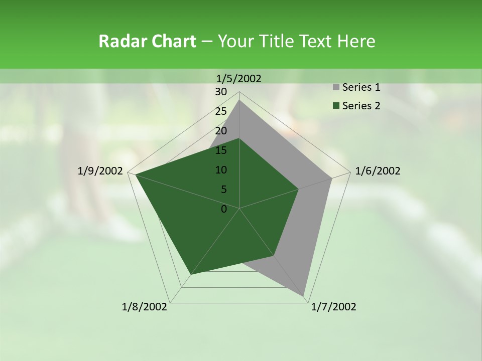 Ball For A Golf Flying To A Hole PowerPoint Template