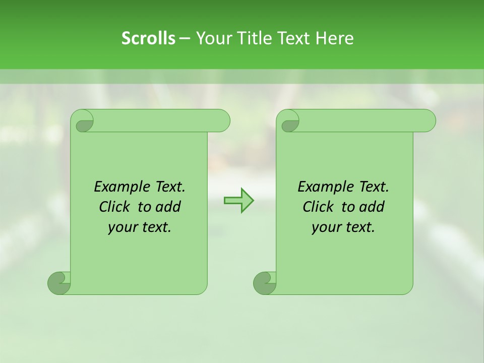 Ball For A Golf Flying To A Hole PowerPoint Template