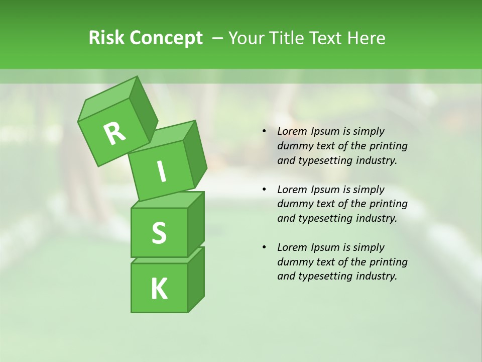 Ball For A Golf Flying To A Hole PowerPoint Template