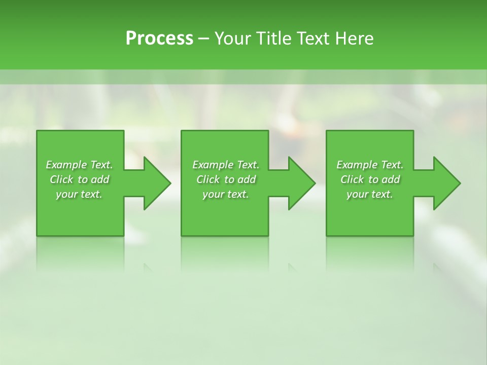 Ball For A Golf Flying To A Hole PowerPoint Template