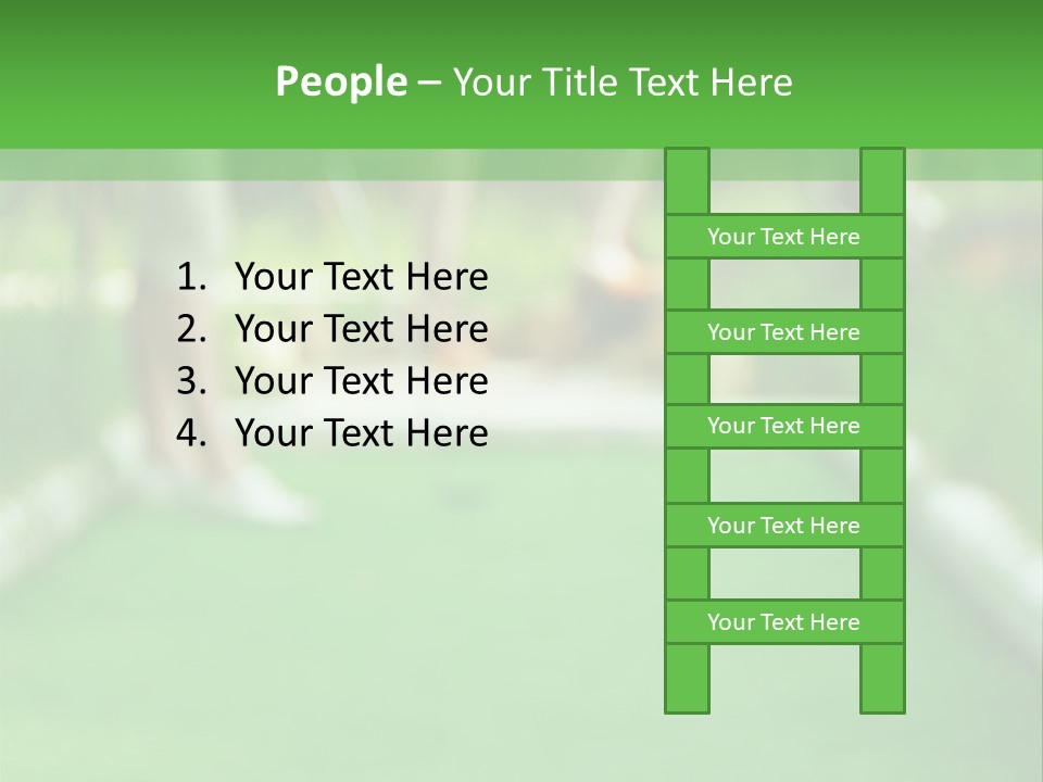 Ball For A Golf Flying To A Hole PowerPoint Template