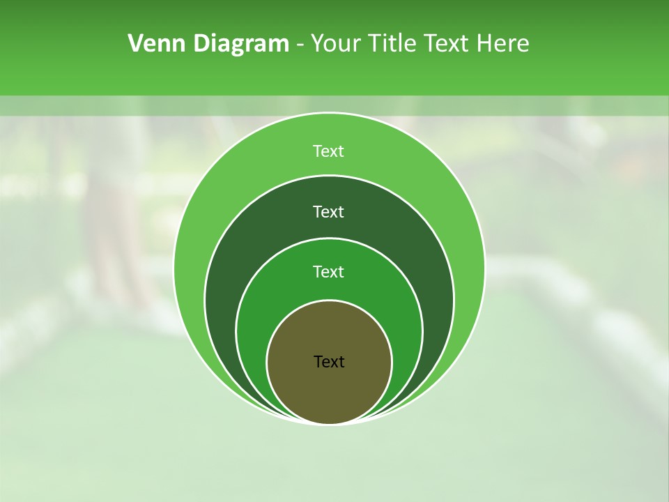 Ball For A Golf Flying To A Hole PowerPoint Template