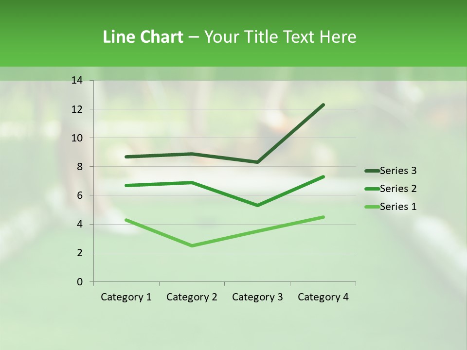 Ball For A Golf Flying To A Hole PowerPoint Template