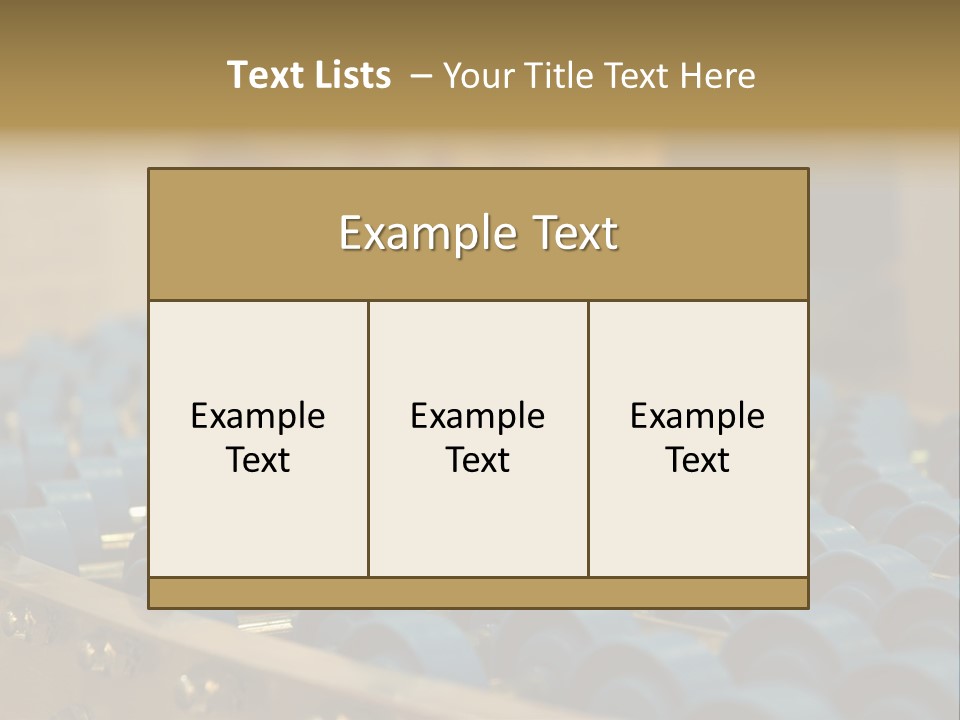 Rows Of Blue Plastic Chairs In A Factory PowerPoint Template
