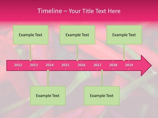 Red Peppers At Farmers Market PowerPoint Template
