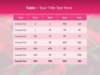 Red Peppers At Farmers Market PowerPoint Template