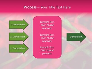 Red Peppers At Farmers Market PowerPoint Template