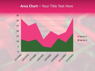 Red Peppers At Farmers Market PowerPoint Template