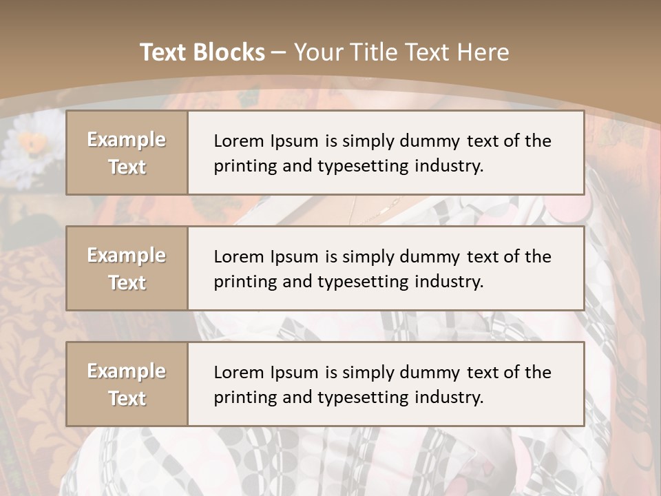 Happy Pregnancy Women Sitting On Sofa And Listing Photoalbum. PowerPoint Template