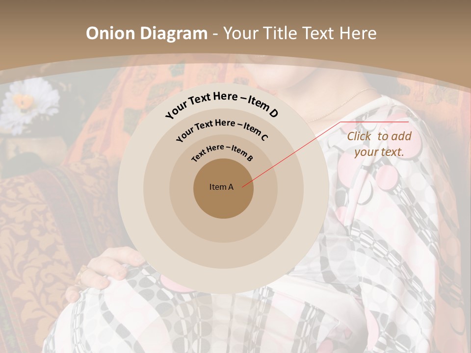 Happy Pregnancy Women Sitting On Sofa And Listing Photoalbum. PowerPoint Template