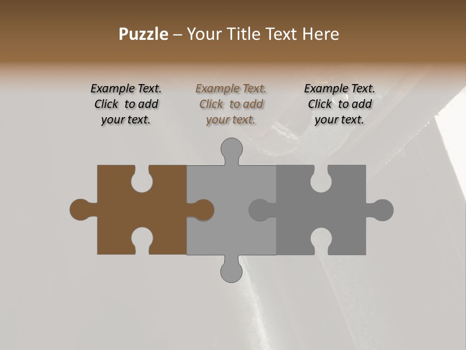 Metal Wheel And Track Of A Garage Door. PowerPoint Template