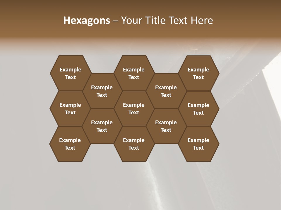 Metal Wheel And Track Of A Garage Door. PowerPoint Template