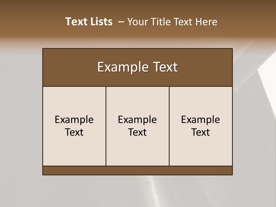Metal Wheel And Track Of A Garage Door. PowerPoint Template