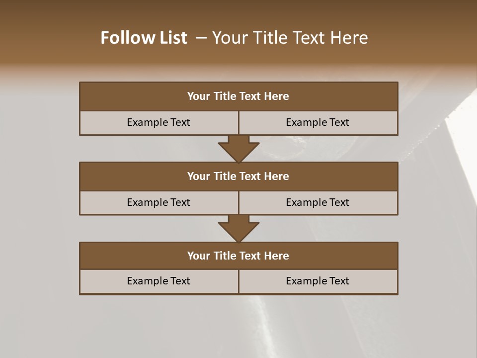 Metal Wheel And Track Of A Garage Door. PowerPoint Template
