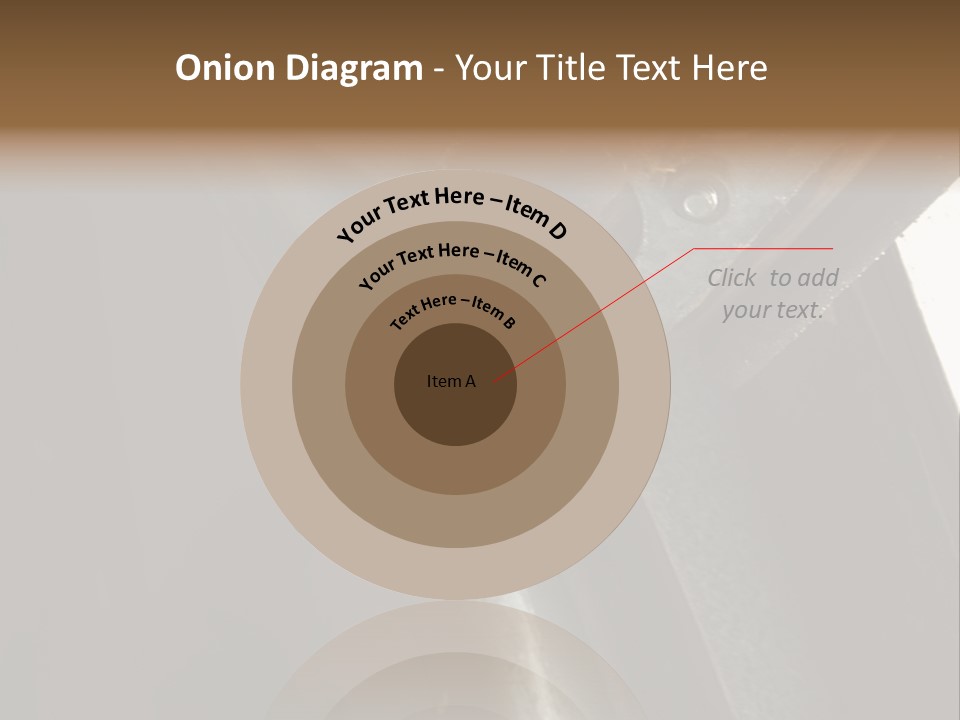 Metal Wheel And Track Of A Garage Door. PowerPoint Template