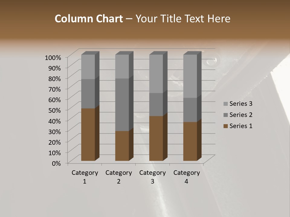 Metal Wheel And Track Of A Garage Door. PowerPoint Template