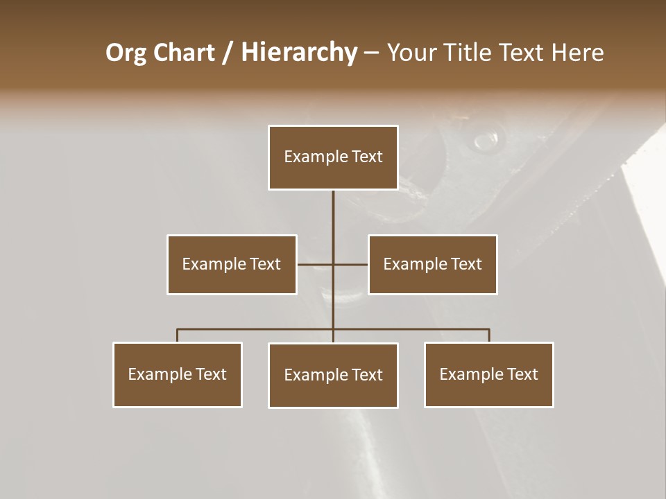Metal Wheel And Track Of A Garage Door. PowerPoint Template