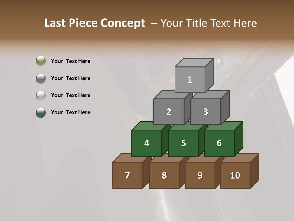 Metal Wheel And Track Of A Garage Door. PowerPoint Template