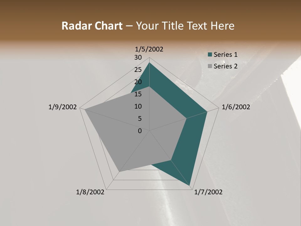 Metal Wheel And Track Of A Garage Door. PowerPoint Template