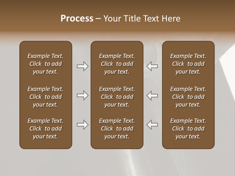 Metal Wheel And Track Of A Garage Door. PowerPoint Template