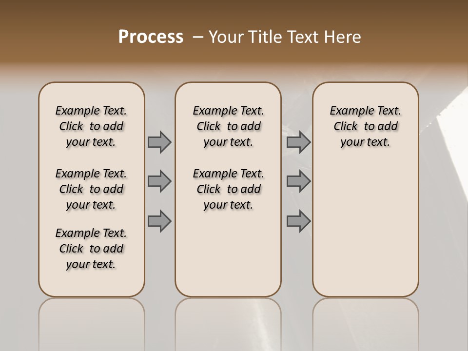 Metal Wheel And Track Of A Garage Door. PowerPoint Template
