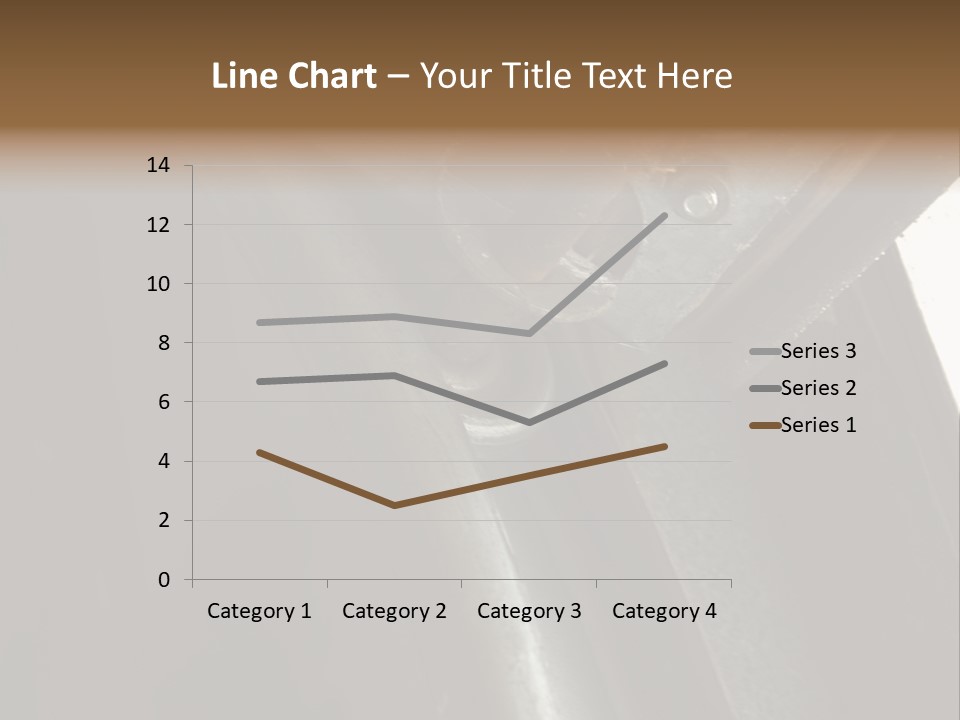 Metal Wheel And Track Of A Garage Door. PowerPoint Template