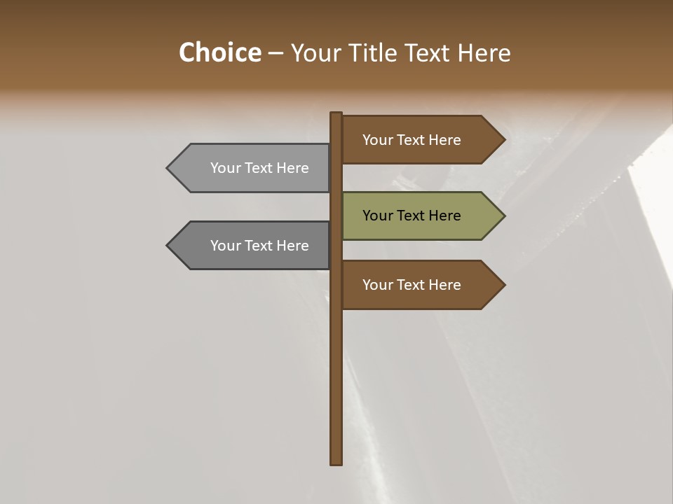 Metal Wheel And Track Of A Garage Door. PowerPoint Template