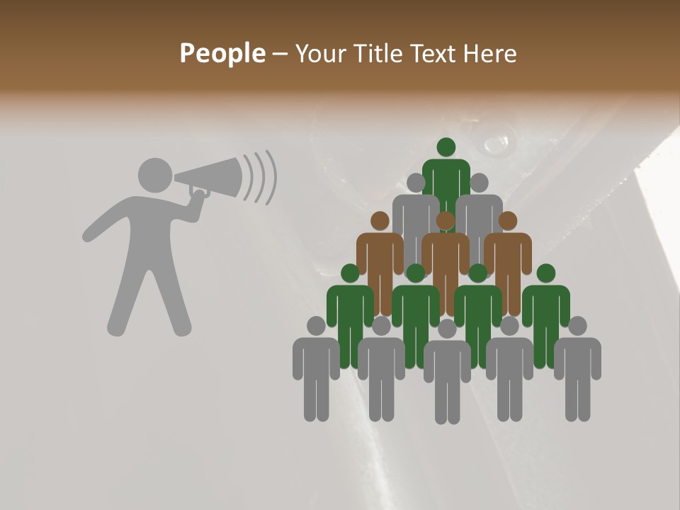 Metal Wheel And Track Of A Garage Door. PowerPoint Template