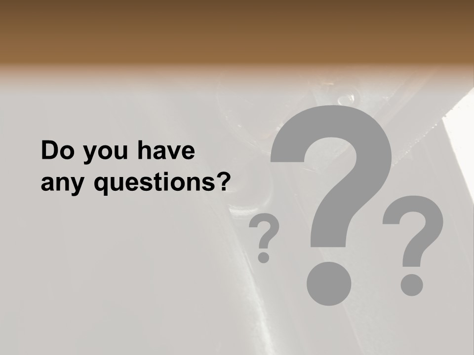 Metal Wheel And Track Of A Garage Door. PowerPoint Template