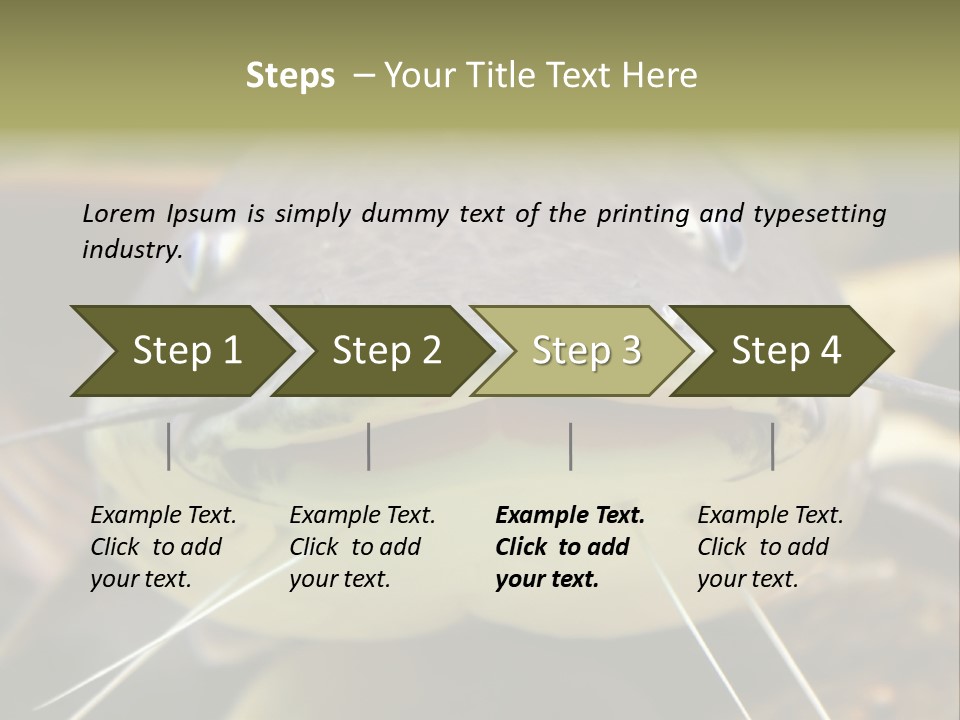Smiling Catfish PowerPoint Template