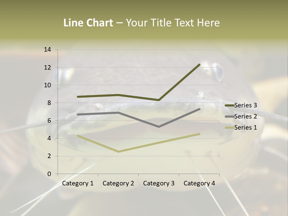 Smiling Catfish PowerPoint Template