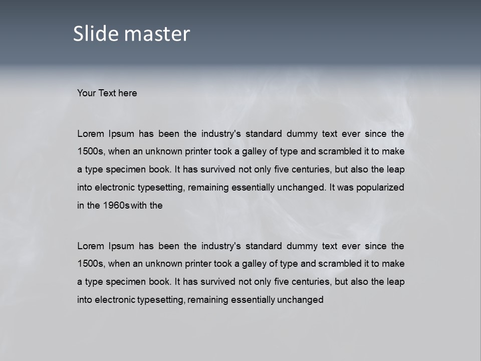 Appearance Of Cigarette Smoke Forming The Shape Of A Skull. Good For Stop Smoking Ad, Campaign, Pamphlet, Brochure Or Advertisement. Dry Ice Carbon Dioxide Gasses Forming An Image Of A Scary Skull. PowerPoint Template