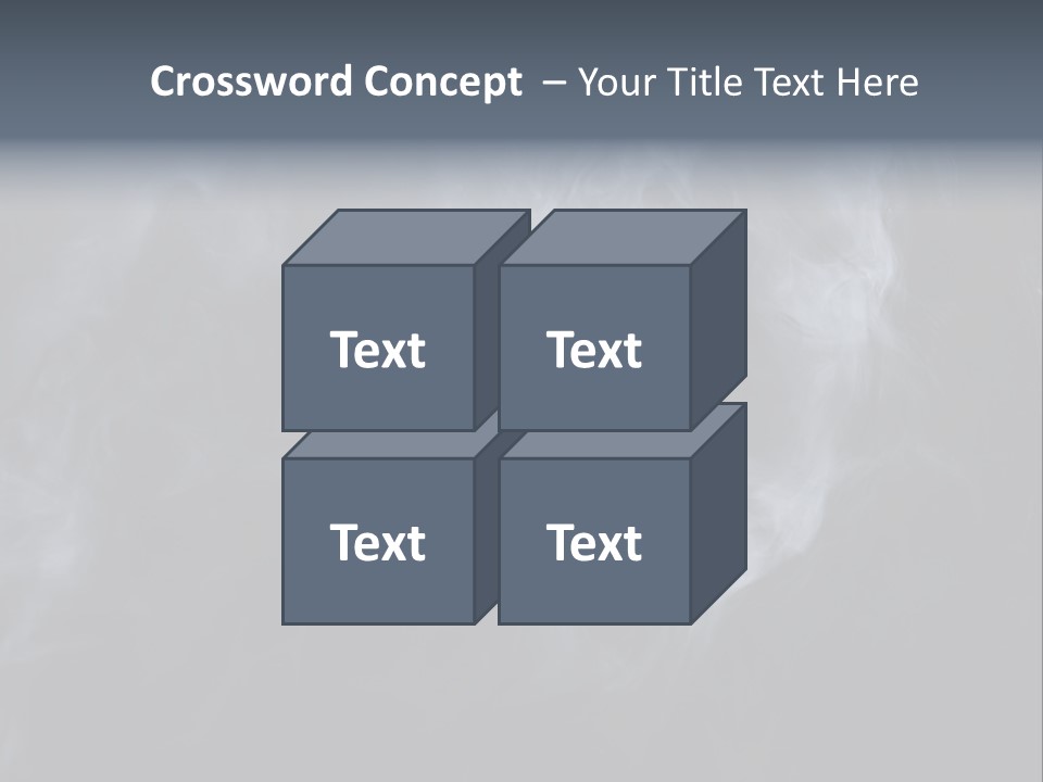 Appearance Of Cigarette Smoke Forming The Shape Of A Skull. Good For Stop Smoking Ad, Campaign, Pamphlet, Brochure Or Advertisement. Dry Ice Carbon Dioxide Gasses Forming An Image Of A Scary Skull. PowerPoint Template