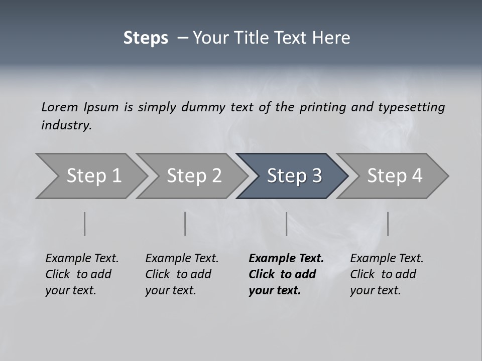 Appearance Of Cigarette Smoke Forming The Shape Of A Skull. Good For Stop Smoking Ad, Campaign, Pamphlet, Brochure Or Advertisement. Dry Ice Carbon Dioxide Gasses Forming An Image Of A Scary Skull. PowerPoint Template
