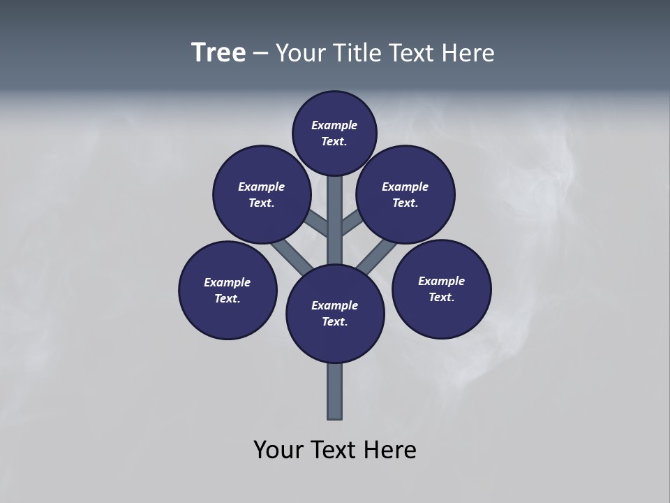 Appearance Of Cigarette Smoke Forming The Shape Of A Skull. Good For Stop Smoking Ad, Campaign, Pamphlet, Brochure Or Advertisement. Dry Ice Carbon Dioxide Gasses Forming An Image Of A Scary Skull. PowerPoint Template