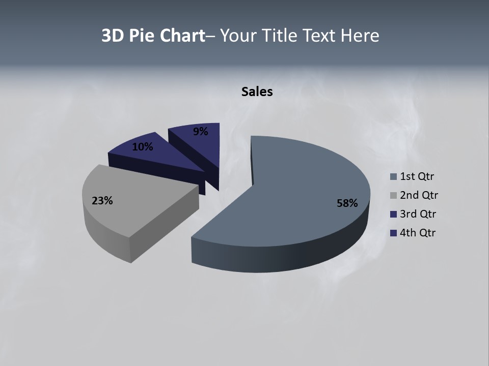 Appearance Of Cigarette Smoke Forming The Shape Of A Skull. Good For Stop Smoking Ad, Campaign, Pamphlet, Brochure Or Advertisement. Dry Ice Carbon Dioxide Gasses Forming An Image Of A Scary Skull. PowerPoint Template