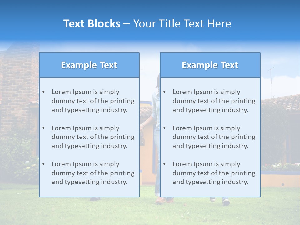 Happy Family Running And Having Fun Outdoors Smiling And Enjoying PowerPoint Template