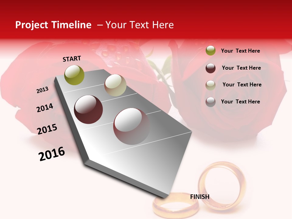 Single Elegance Celebration PowerPoint Template