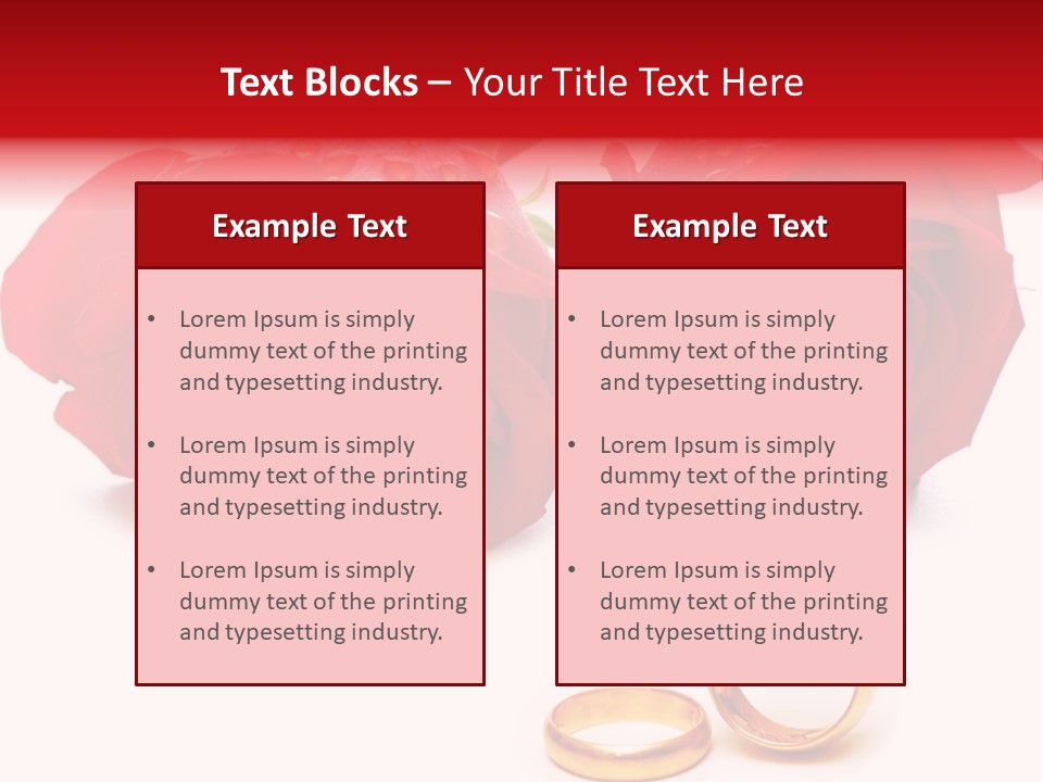 Single Elegance Celebration PowerPoint Template