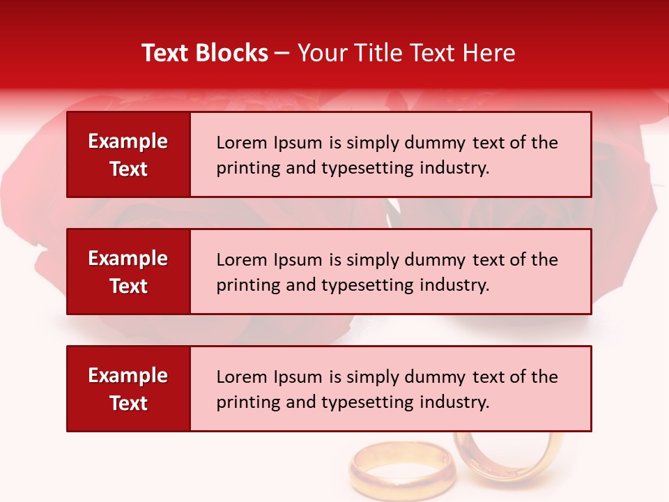 Single Elegance Celebration PowerPoint Template