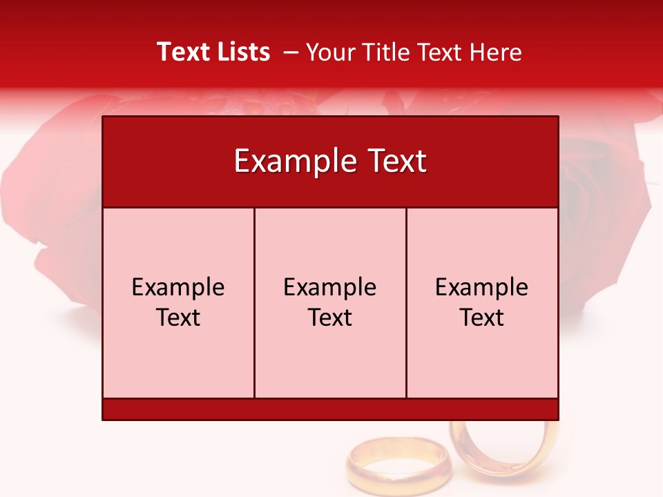 Single Elegance Celebration PowerPoint Template