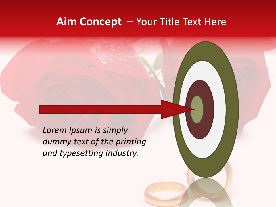 Single Elegance Celebration PowerPoint Template