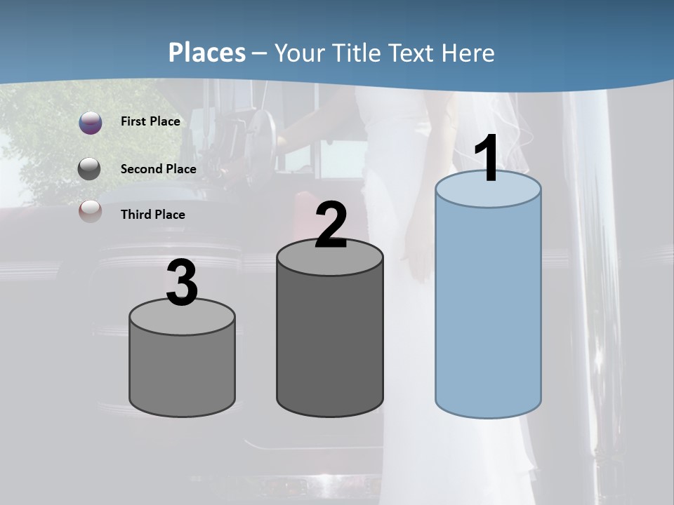 Trucker Bride PowerPoint Template