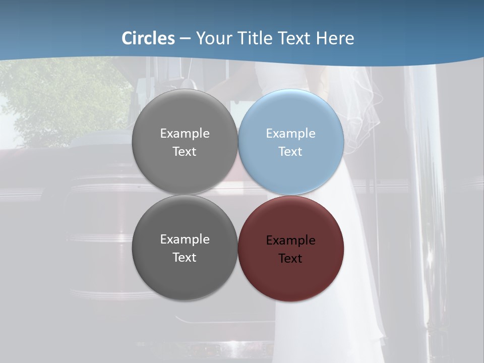 Trucker Bride PowerPoint Template