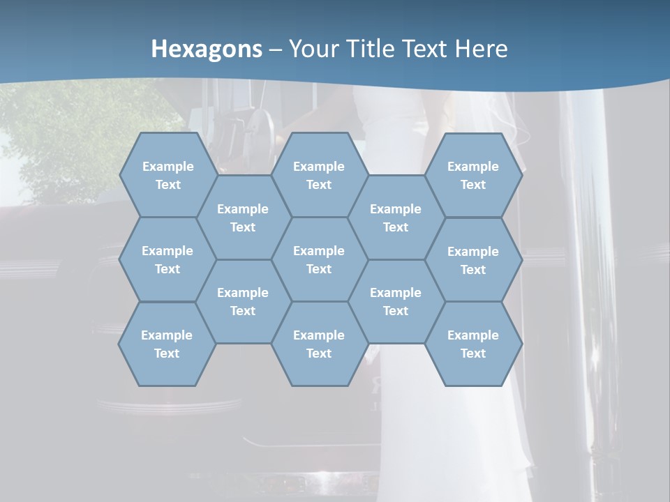 Trucker Bride PowerPoint Template