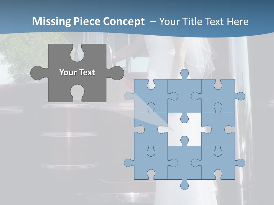 Trucker Bride PowerPoint Template