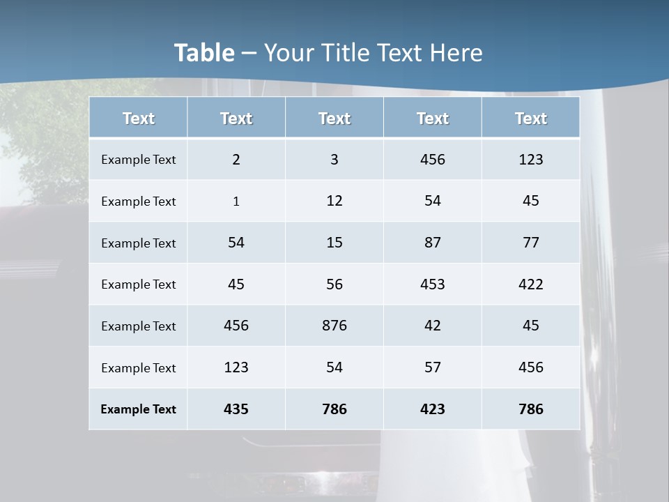 Trucker Bride PowerPoint Template