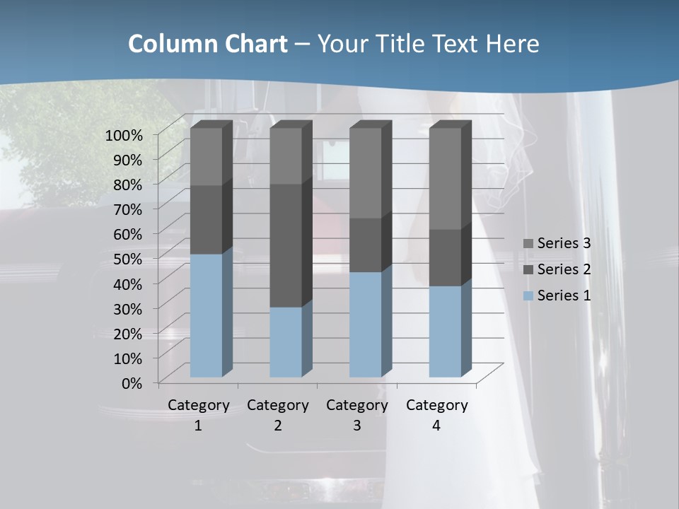 Trucker Bride PowerPoint Template