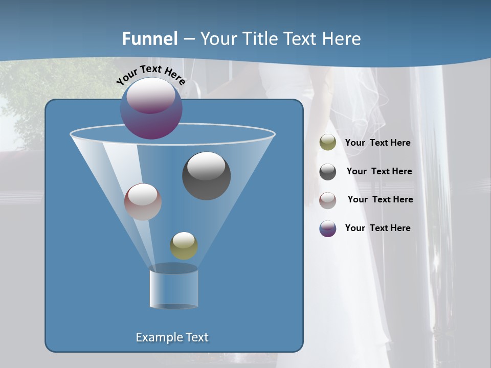 Trucker Bride PowerPoint Template