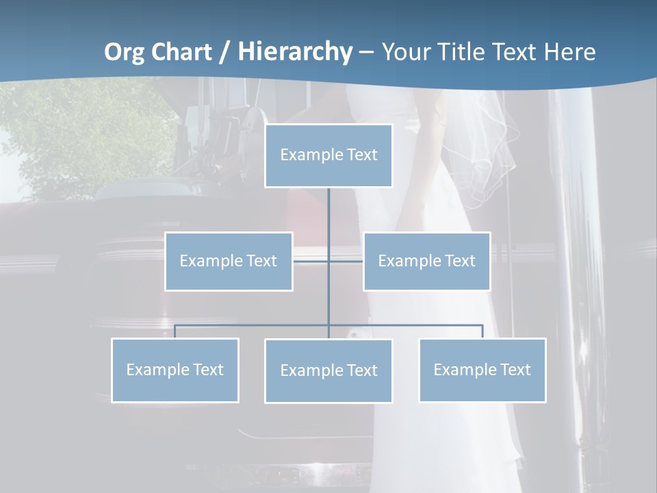 Trucker Bride PowerPoint Template